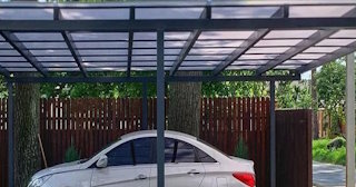 Монолитные навесы для автомобиля в Новосибирске - Качественный монтаж от ИП Дитятин С. Л. от 1744 руб.